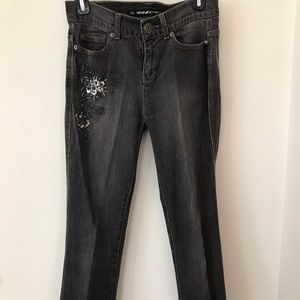 DKNY Soho Embellished Jeans - Size 2